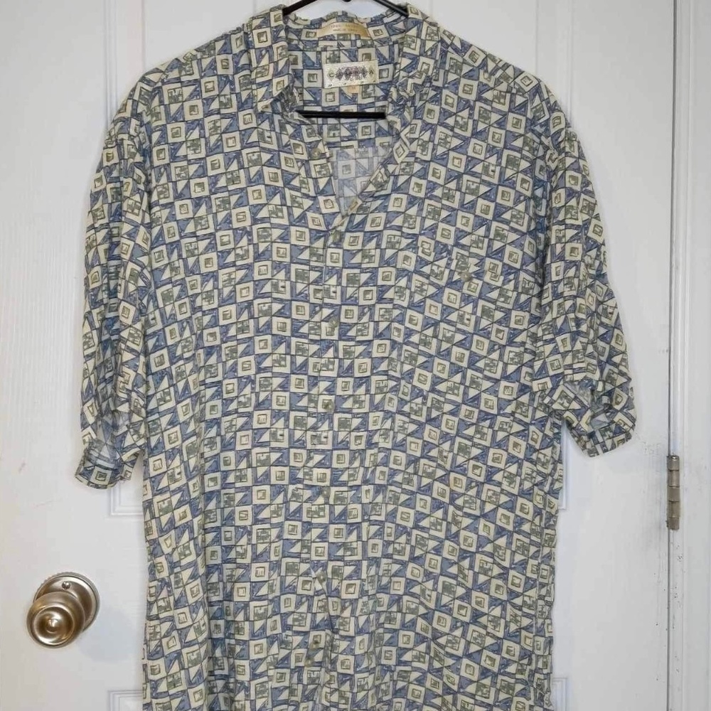 Campia Moda Men’s Short Sleeved Hawaiian Shirt